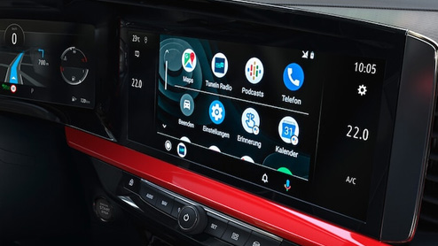 Podpora Apple CarPLay a Android Auto pro plnou integraci vašeho telefonu
