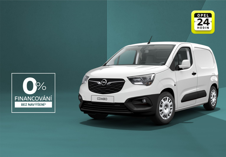 Opel Combo Van - zvýhodnění v akci Opel 24 hodin až 117 000 Kč Opel Combo Van