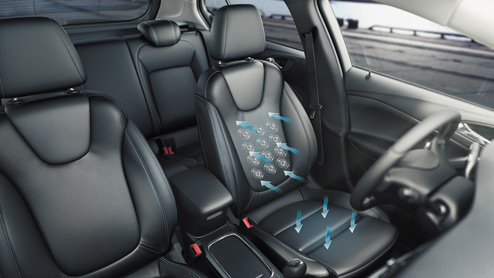 Unikátní ergonomická přední sedadla AGR