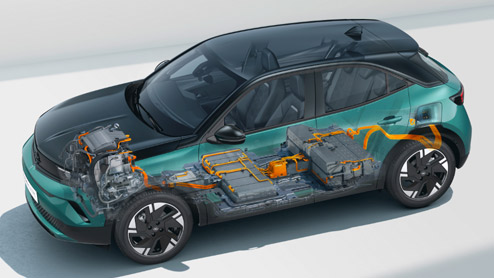 Efektivní mild hybrid motor s voličem režimů jízdy
