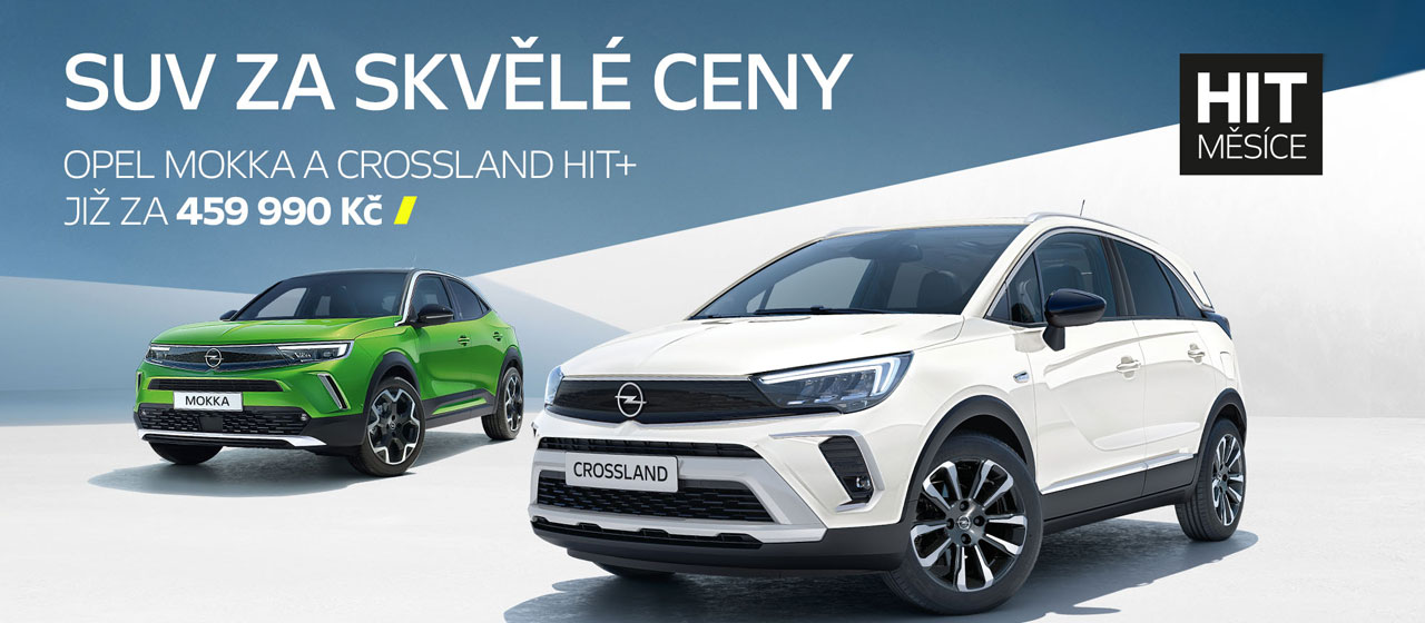 SUV za skvělé ceny - Opel Mokka a Crossland