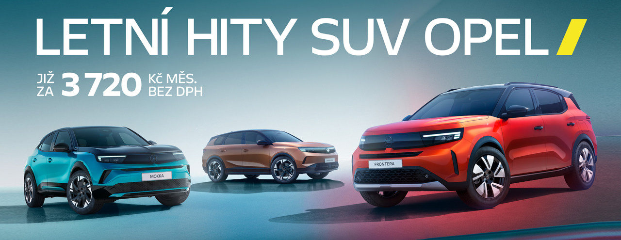 Letní hity SUV OPEL