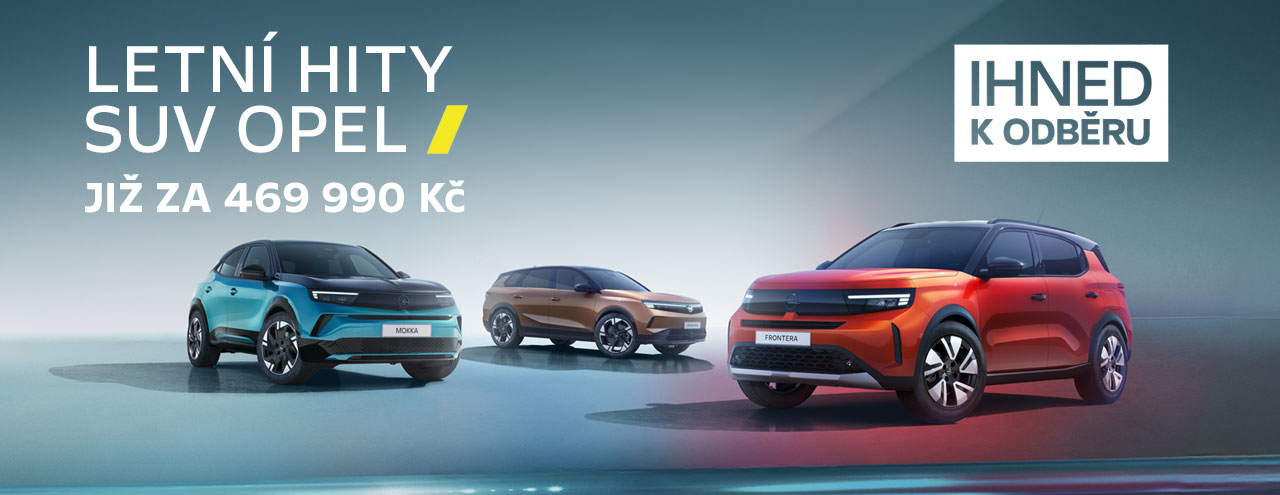 Letní hity SUV OPEL